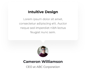 Intuitive design