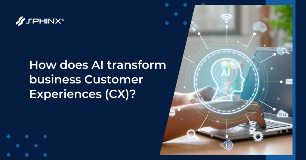 How does AI transform business customer experiences?