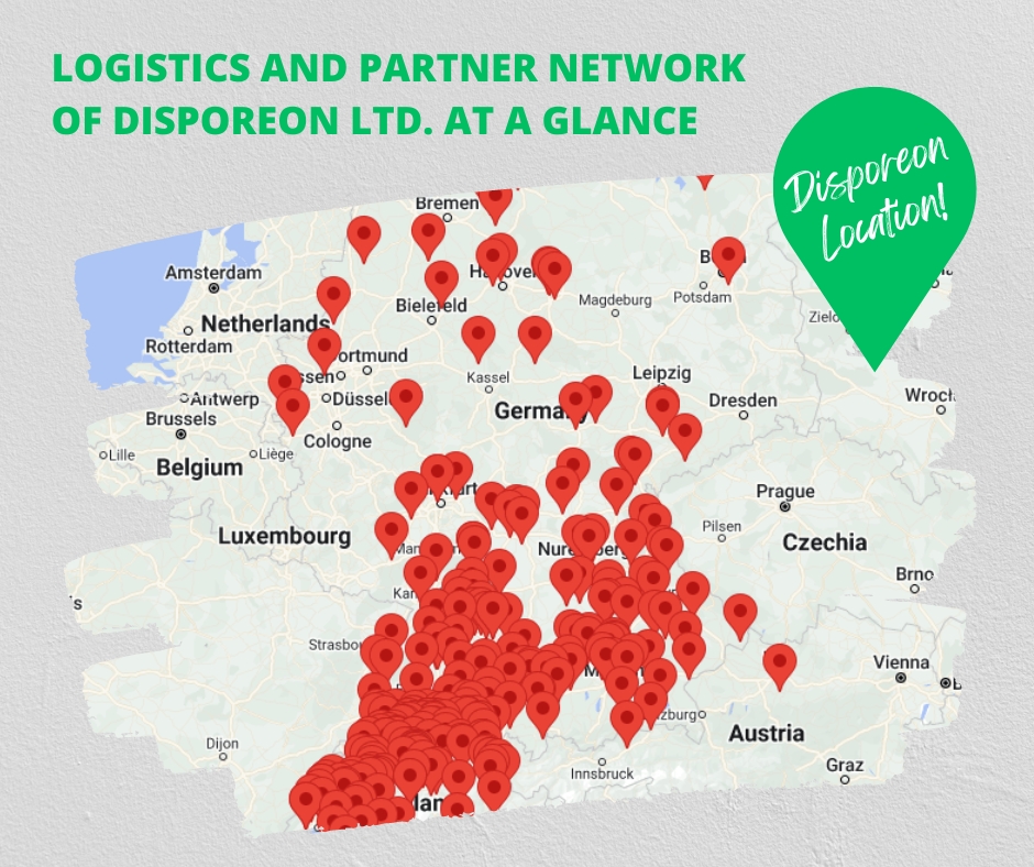 Logistics and Partner Network of Disporeon Ltd. at a Glance